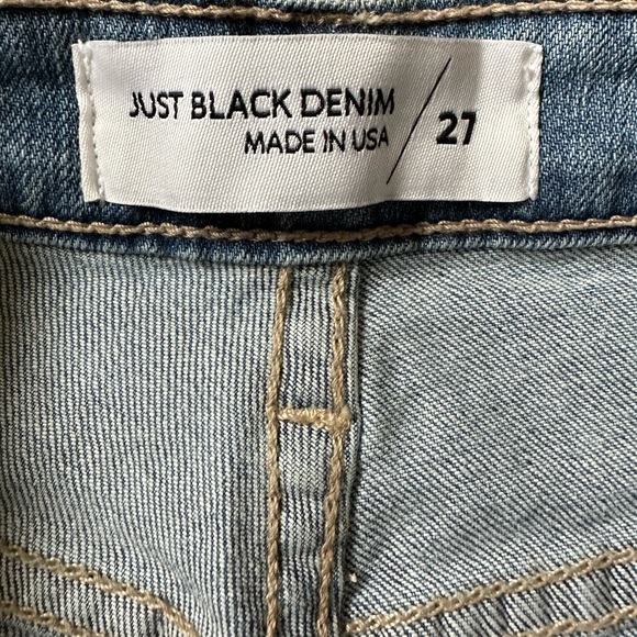 Just Black Denim Jeans Size 27. Worn Once! - Picture 3 of 3
